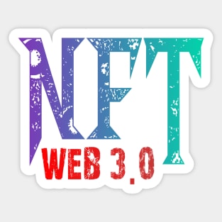 Nft web 3.0 Crypto Art Sticker